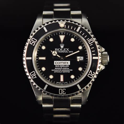 rolex sea dweller 16600 comex|rolex 16600 production years.